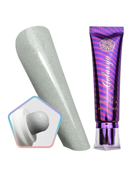 GELAXYO XOXO ANNELISA - POLYACRYL GLITTER GREY 30ml