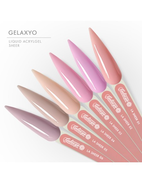 Gelaxyo Liquid Acrylgel Hema Free SHEER06  7ml