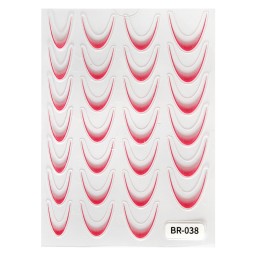 ABŢIBILD French Degrade Pink BR-038