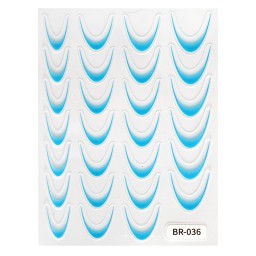 ABŢIBILD French Degrade Blue BR-036