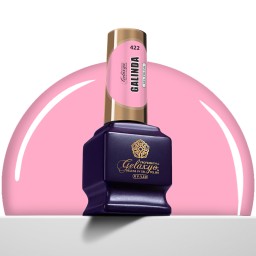 Oja Semipermanenta Gel Polish Roz Gelaxyo Galinda 422 - 7 ml