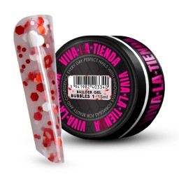 VIVA LA TIENDA BUILDER GEL BUBBLES 01 - CLEAR - 15ml