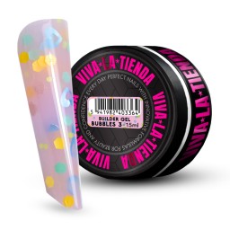 VIVA LA TIENDA BUILDER GEL BUBBLES 03 - PINK - 15ml