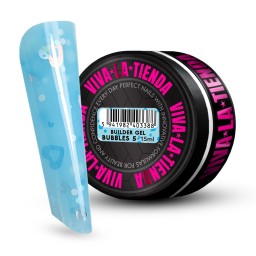 VIVA LA TIENDA BUILDER GEL BUBBLES 05 - BLUE - 15ml