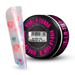 VIVA LA TIENDA BUILDER GEL BUBBLES 06 - WHITE - 15ml