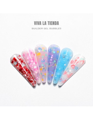 VIVA LA TIENDA BUILDER GEL BUBBLES 02 - PINK -...