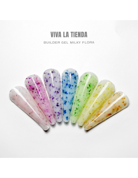VIVA LA TIENDA MILKY FLORA 01 - 15ml - BUILDER GEL
