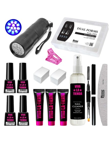 KIT POLYGEL 3 CU TIPSURI REUTILIZABILE