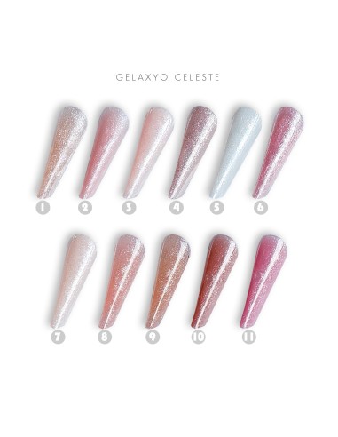 GELAXYO CELESTE 10 - 15ml gel autonivelant
