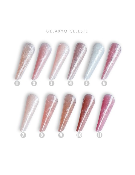 GELAXYO CELESTE 11 - 15ml gel autonivelant