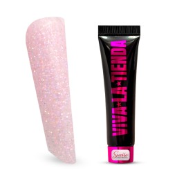 Viva La Tienda Polygelul Sueño 07 - Pink Veil 15ml - by Ioana Săbăreanu 2