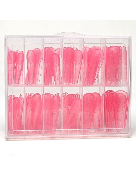 Dual Forms Balerina - PERFECT FRENCH set 120 buc, 12 mărimi, reutilizabile