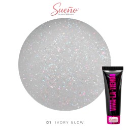 Viva La Tienda Polygelul Sueño 01- Ivory Glow 30ml - by Ioana Săbăreanu