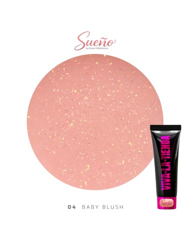 Viva La Tienda Polygelul Sueño 04 - Baby Blush 30ml - by Ioana Săbăreanu