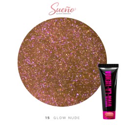 Viva La Tienda Polygelul Sueño 15 - Glow Nude 15ml - by Ioana Săbăreanu