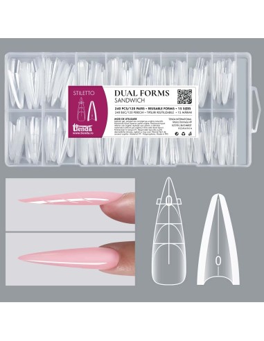 Dual Forms Sandwich STILETTO set 240 buc, 15...