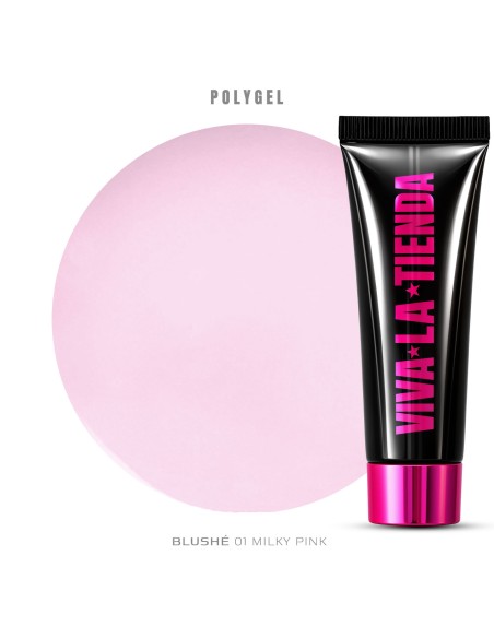 VIVA LA TIENDA POLYGEL BLUSHÉ 01 - Milky Pink - 30ml