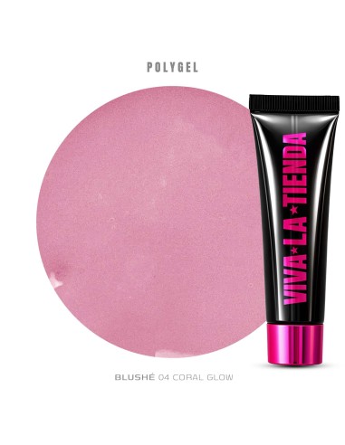 VIVA LA TIENDA POLYGEL BLUSHÉ 04 - Coral Glow - 15ml