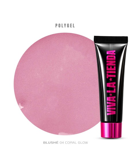 VIVA LA TIENDA POLYGEL BLUSHÉ 04 - Coral Glow - 15ml