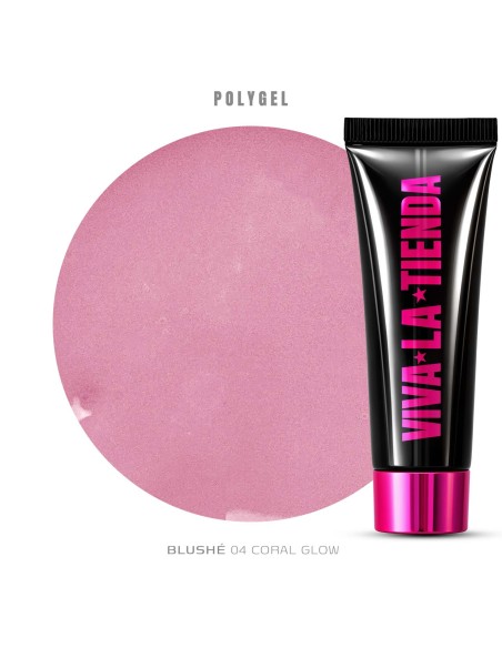 VIVA LA TIENDA POLYGEL BLUSHÉ 04 - Coral Glow - 30ml