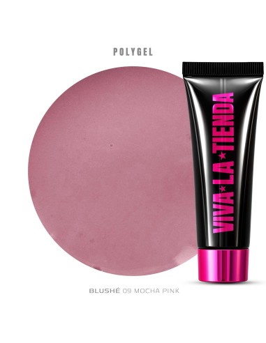 VIVA LA TIENDA POLYGEL BLUSHÉ 09 - Mocha Pink - 30ml