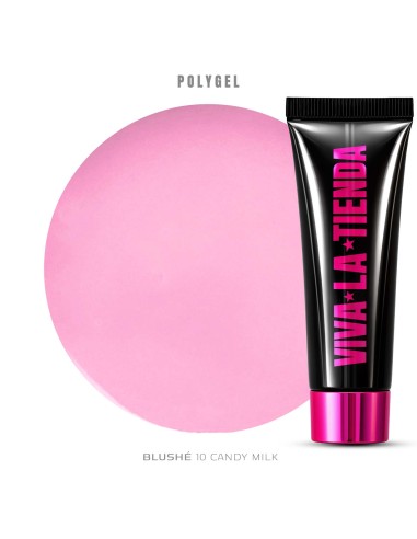VIVA LA TIENDA POLYGEL BLUSHÉ 10 - Candy Milk - 30ml
