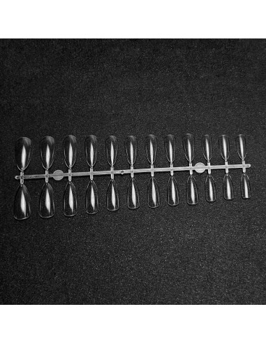 GEL TIPS ALMOND MEDIUM SET 240 BUC DIVERSE MĂRIMI