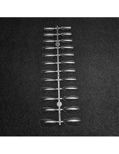 GEL TIPS ALMOND MEDIUM SET 240 BUC DIVERSE MĂRIMI