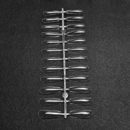 GEL TIPS BALLERINA LONG SET 24 BUC DIVERSE MĂRIMI 2