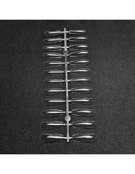 GEL TIPS BALLERINA LONG SET 240 BUC DIVERSE MĂRIMI