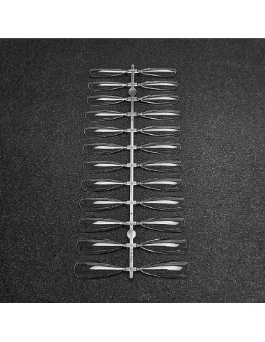 GEL TIPS STILETTO LONG SET 240 BUC DIVERSE MĂRIMI