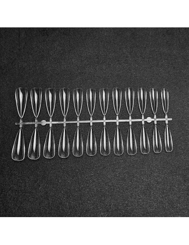 GEL TIPS STILETTO LONG SET 240 BUC DIVERSE MĂRIMI