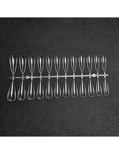 GEL TIPS STILETTO LONG SET 240 BUC DIVERSE MĂRIMI
