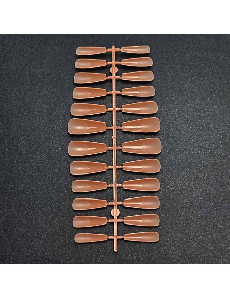 GEL TIPS BALLERINA LONG PINK BEIGE SET 240 BUC DIVERSE MĂRIMI
