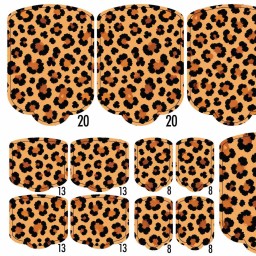 PEDI WRAPS ANIMAL COUTURE AC-2 GELAXYO CU 38 DE WRAPURI,...