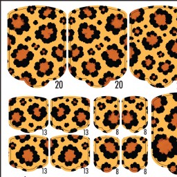 PEDI WRAPS ANIMAL COUTURE AC-8 GELAXYO