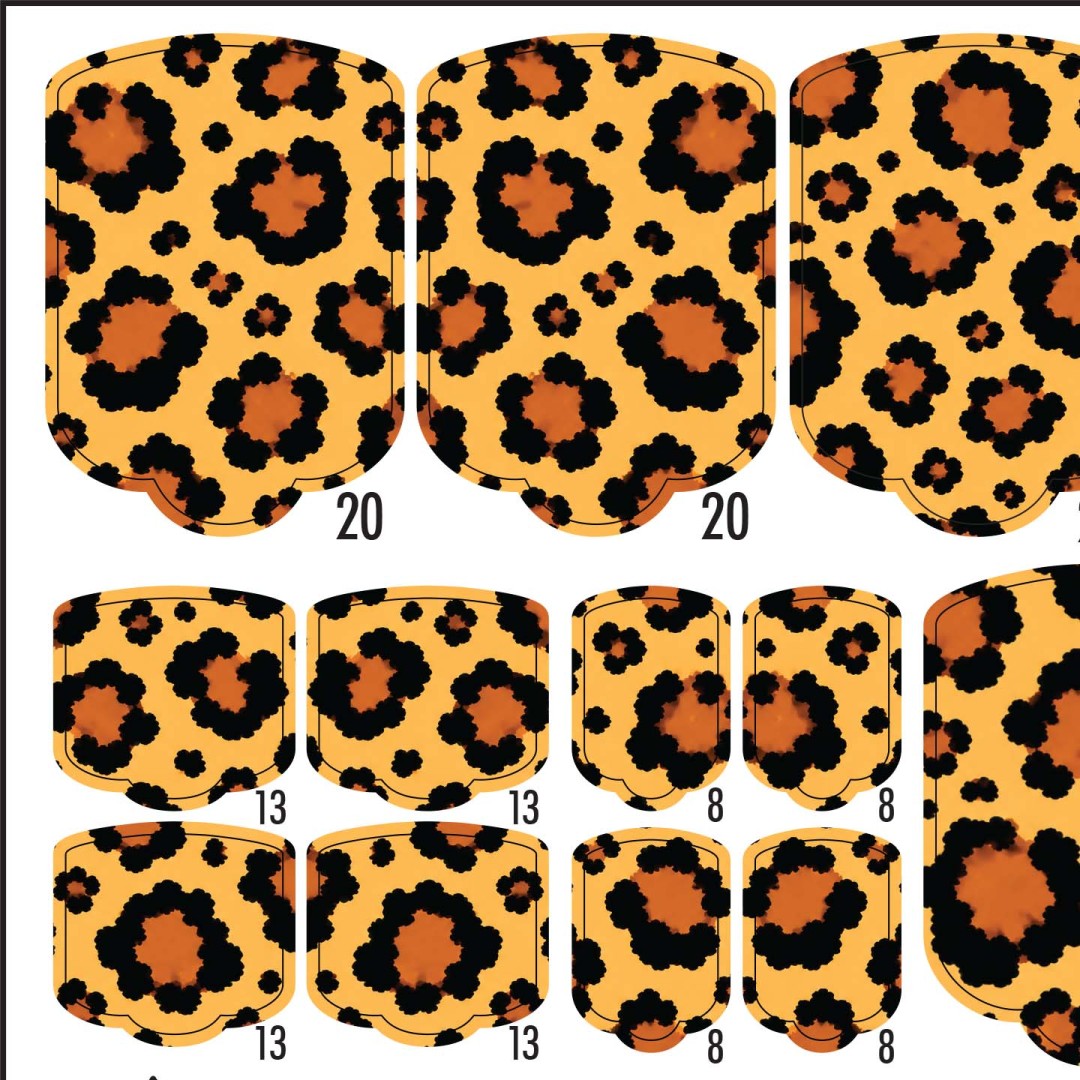PEDI WRAPS ANIMAL COUTURE AC-8 GELAXYO