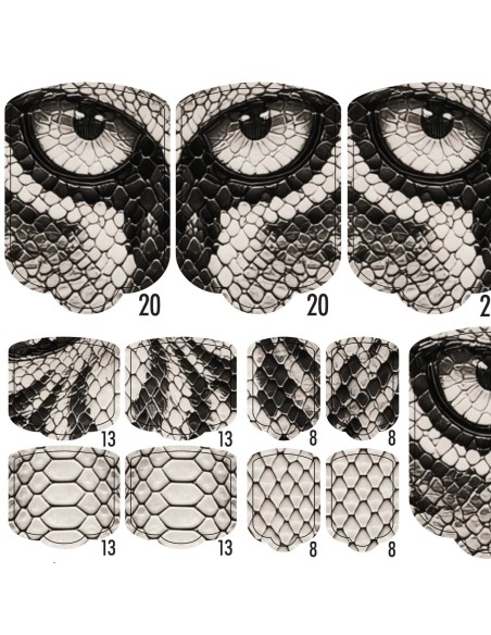 PEDI WRAPS ANIMAL COUTURE AC-10 GELAXYO