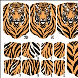PEDI WRAPS ANIMAL COUTURE AC-12 GELAXYO
