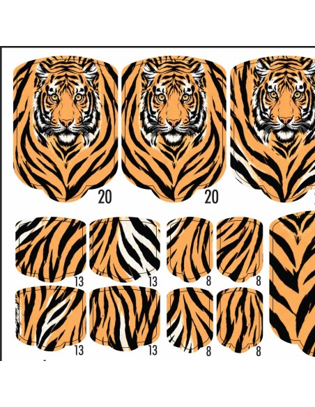 PEDI WRAPS ANIMAL COUTURE AC-12 GELAXYO