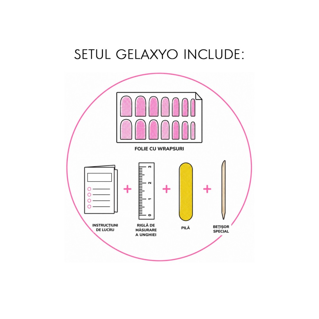 PEDI WRAPS PURE COLOR PC-15 GELAXYO CU 38 DE...