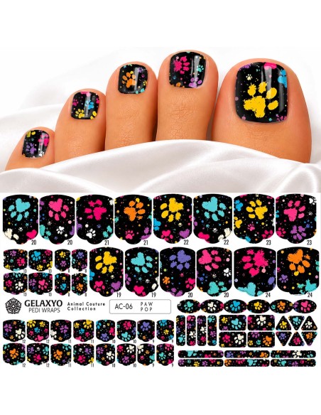 PEDI WRAPS ANIMAL COUTURE AC-06 GELAXYO