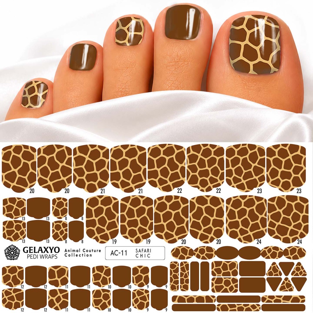 PEDI WRAPS ANIMAL COUTURE AC-11 GELAXYO