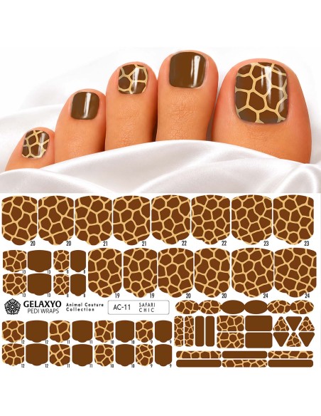 PEDI WRAPS ANIMAL COUTURE AC-11 GELAXYO