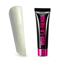 Polygel Viva La Tienda – Soft Shine 22 -15ml – alb cu... 2