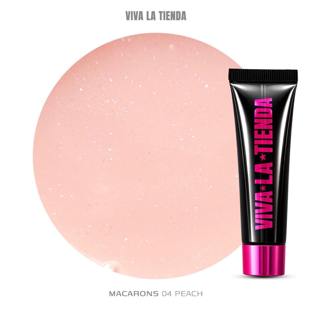 Polygel Viva La Tienda – MACARONS 04 15ml Peach...