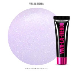 Polygel Viva La Tienda – MACARONS 05 15ml Orchid – violet...