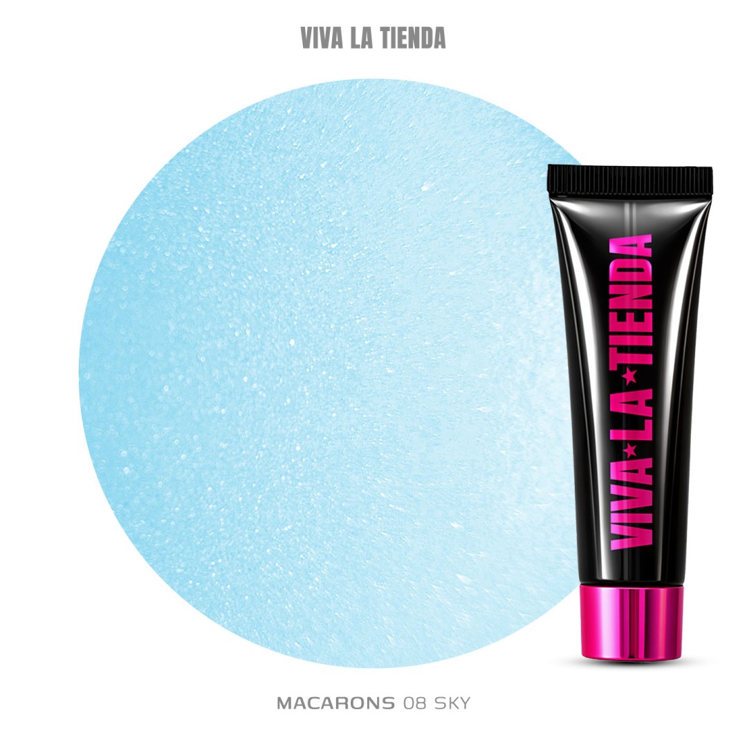 Polygel Viva La Tienda – MACARONS 08 15ml Sky –...