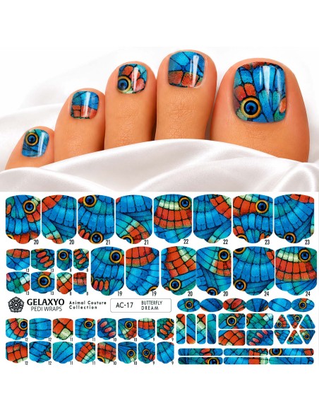 PEDI WRAPS ANIMAL COUTURE AC-17 GELAXYO