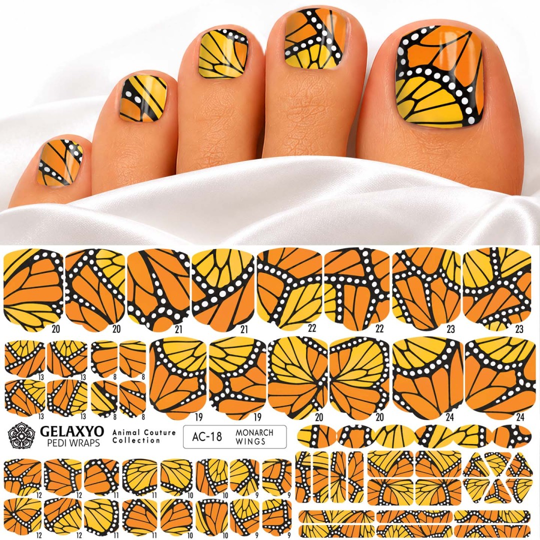 PEDI WRAPS ANIMAL COUTURE AC-18 GELAXYO